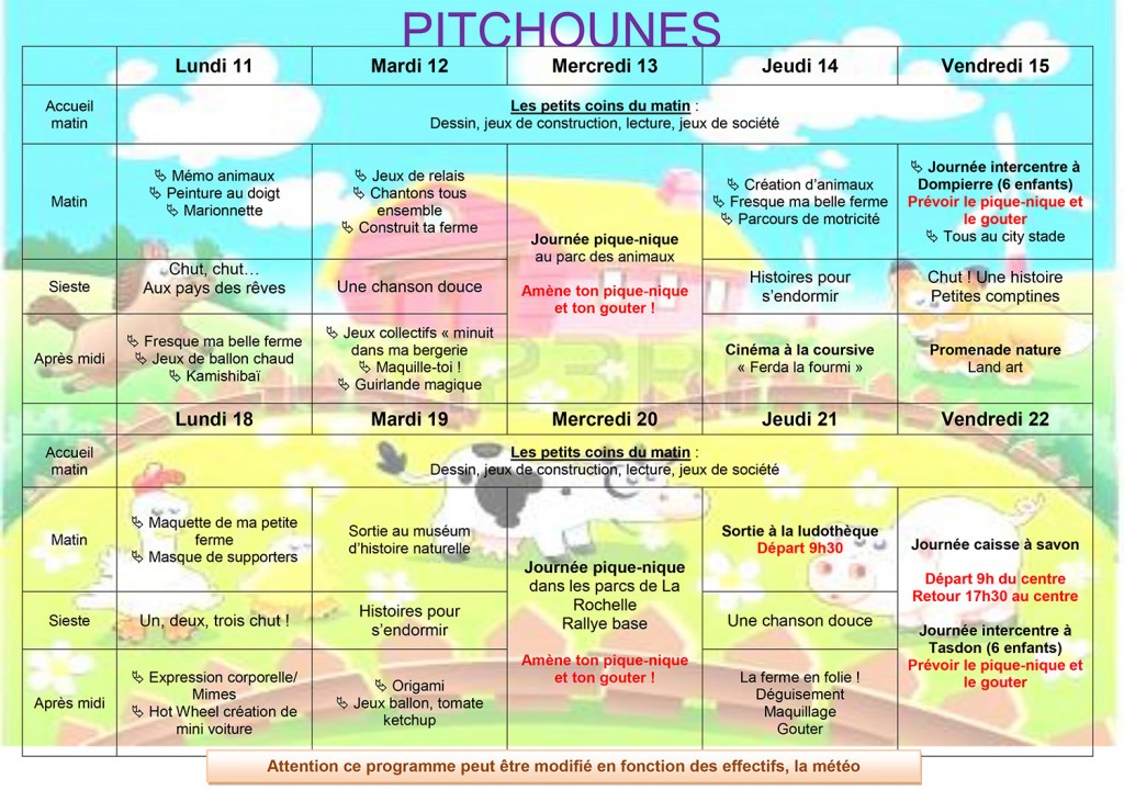 pitchounes